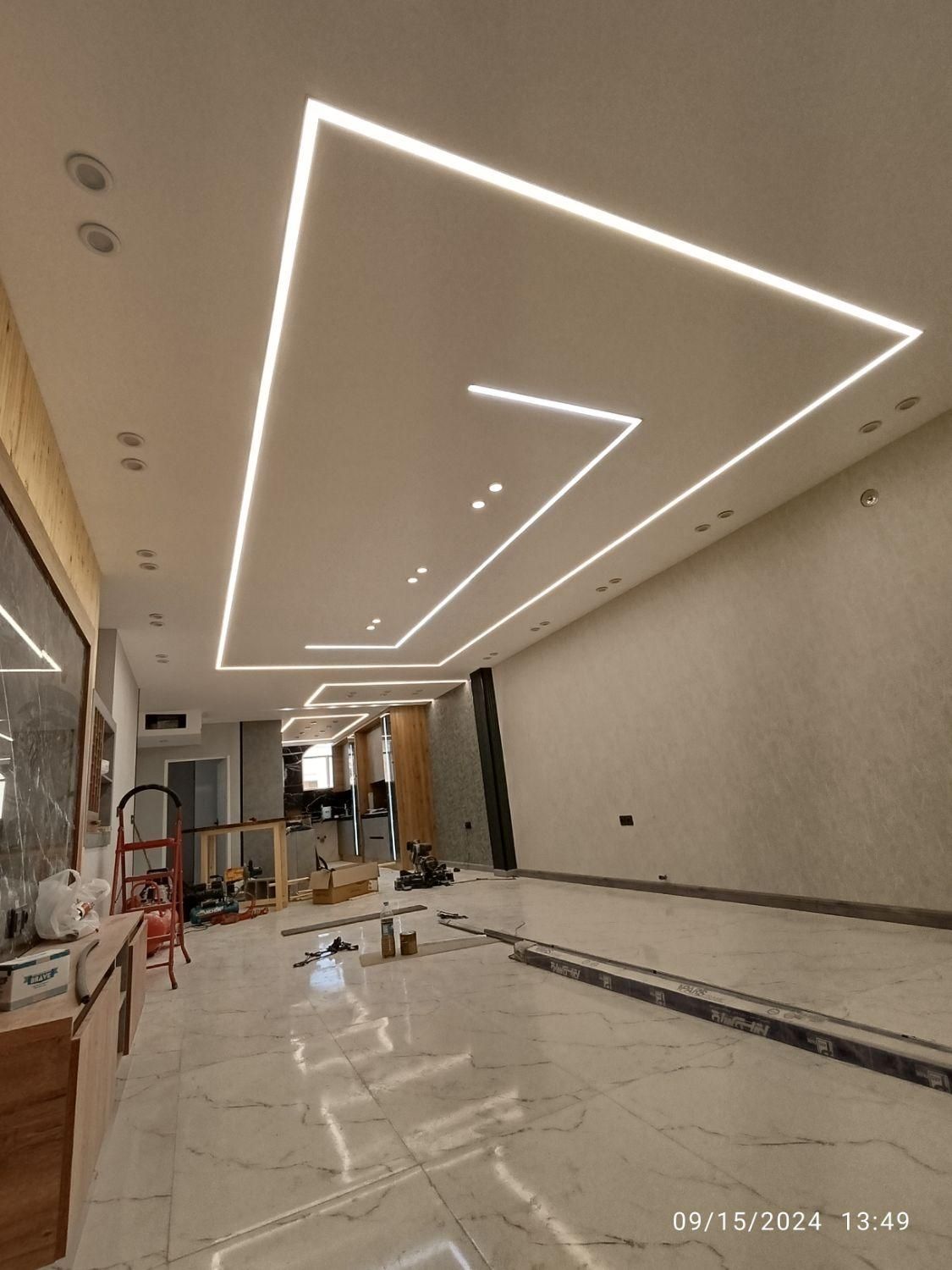 لاینر ، لاین نوری ، نور خطی|خدمات پیشه و مهارت|شاهین‌شهر, عطار|دیوار