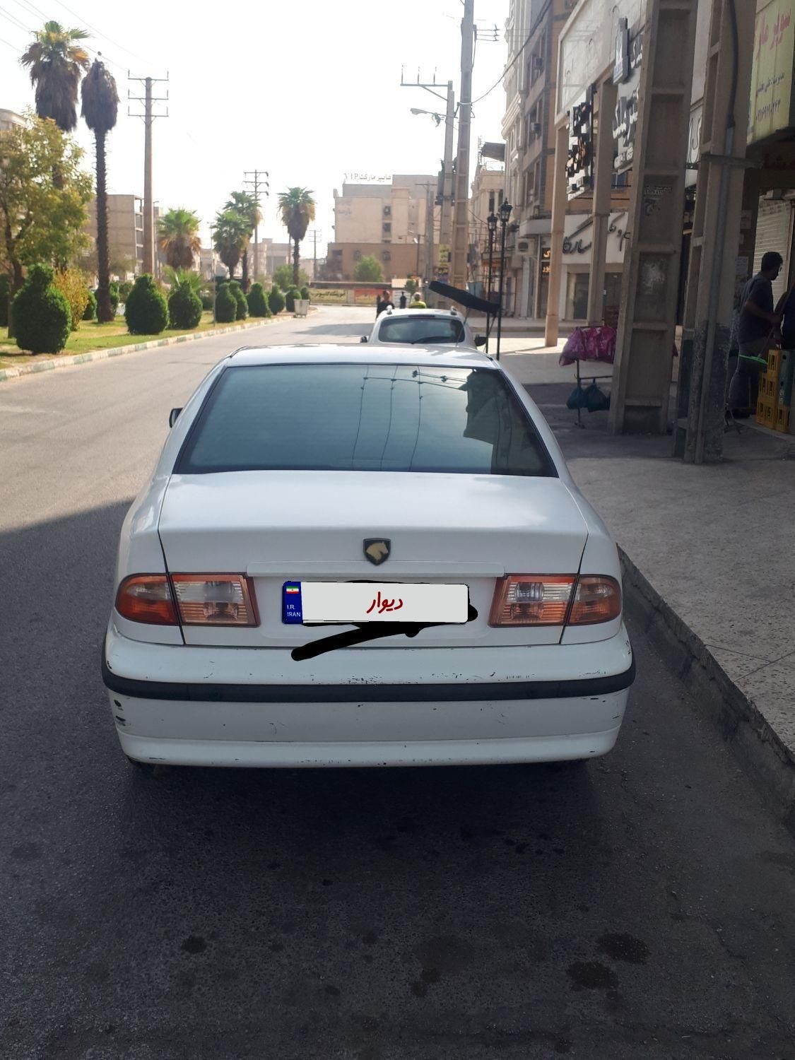 سمند ای اف سون ۹۳ کامل  رنگ موتور نیاز به تعمیر|خودرو سواری و وانت|اهواز, سپیدار|دیوار