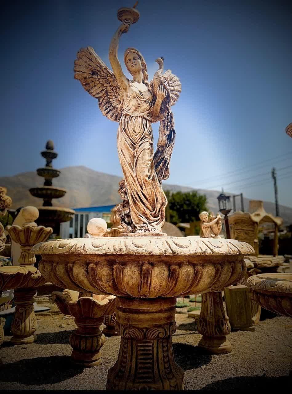 آبنما مجسمه دار فرشتگان مقاوم شیک سنگین|مصالح و تجهیزات ساختمان|شیراز, ابیوردی|دیوار