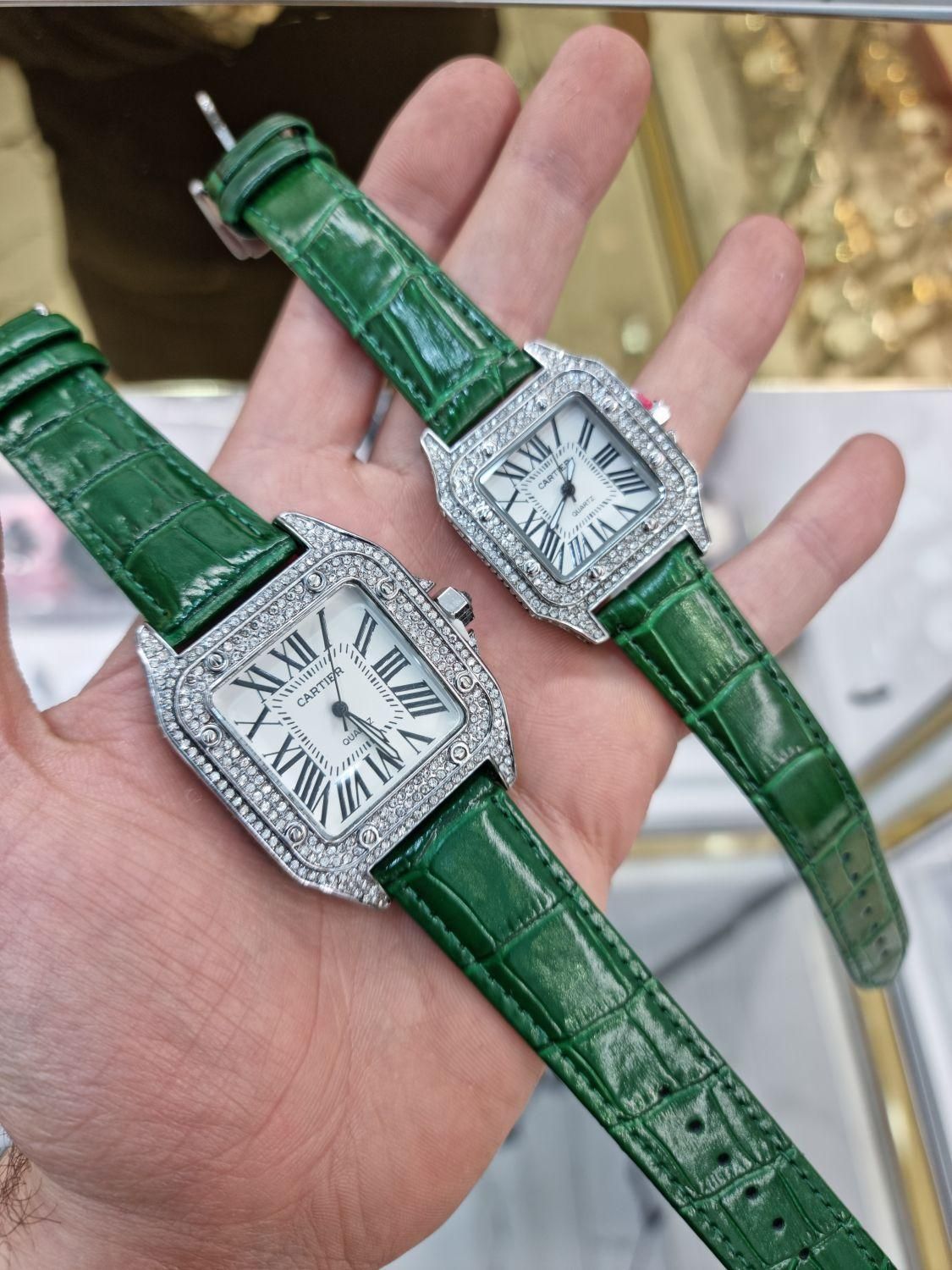 ساعت کارتیر سانتوز نگین کاری کارتیه سانتوس cartier|ساعت|تهران, سلسبیل جنوبی|دیوار