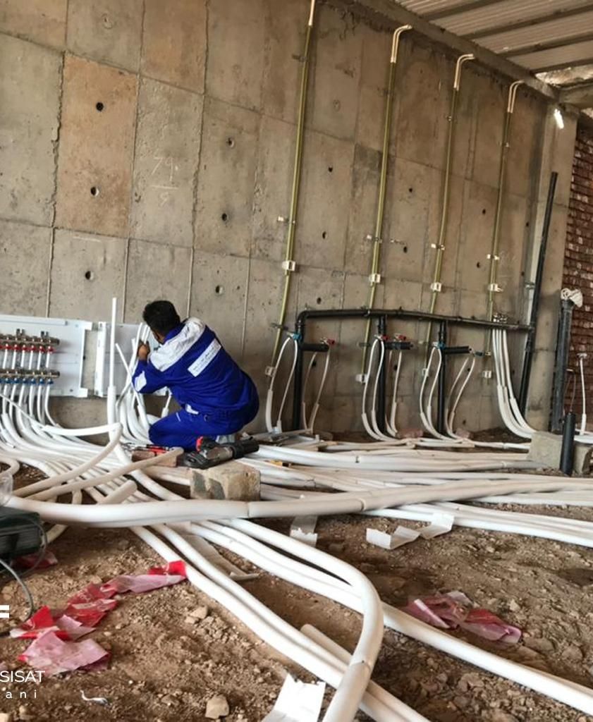 تاسیسات لوله کشی گرمایشی و سرمایشی|خدمات پیشه و مهارت|رشت, نیروی دریایی|دیوار