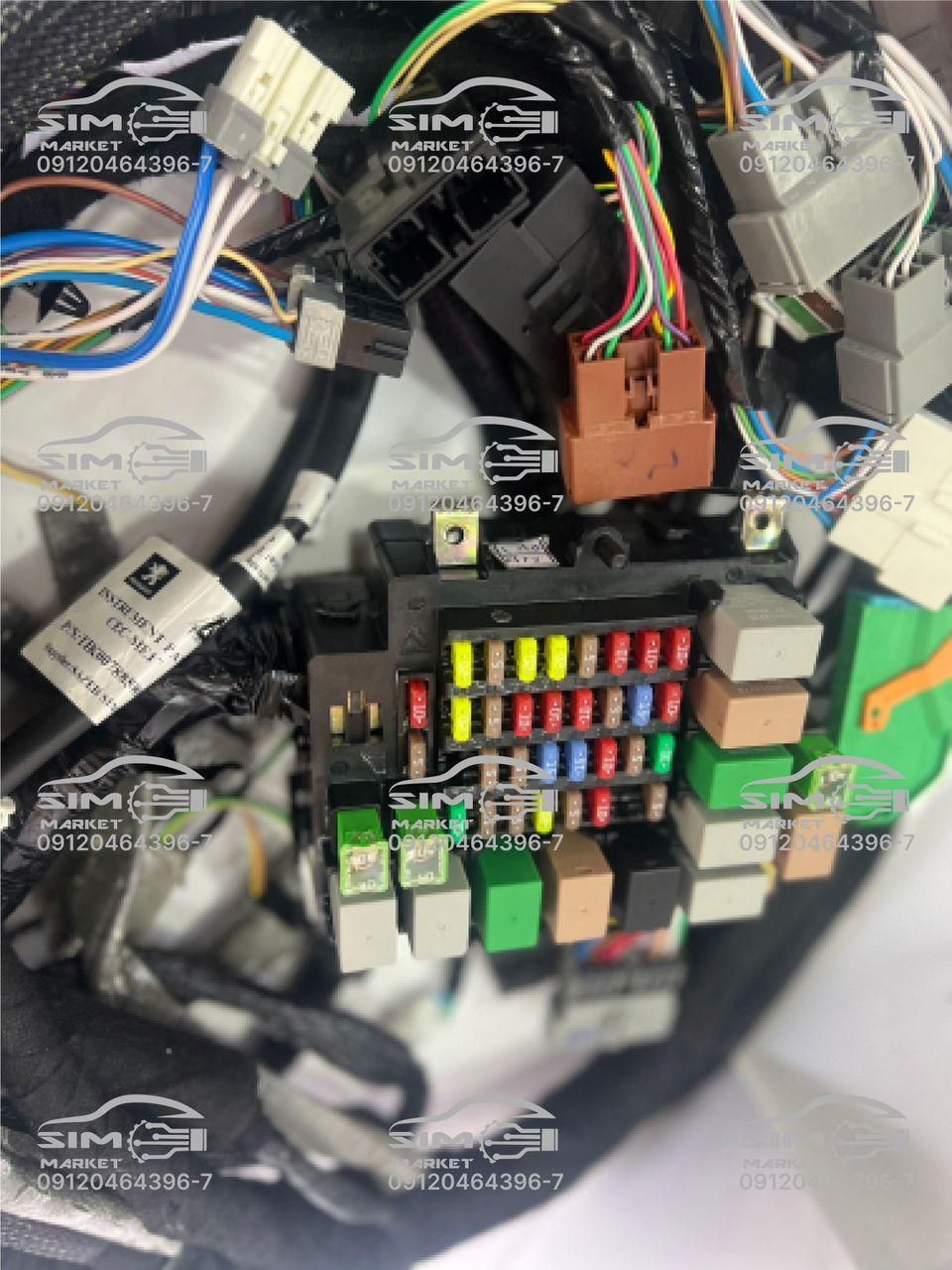 سیم کشی داشبورد پارس تیوفایو ME17|قطعات یدکی و لوازم جانبی|لاهیجان, |دیوار