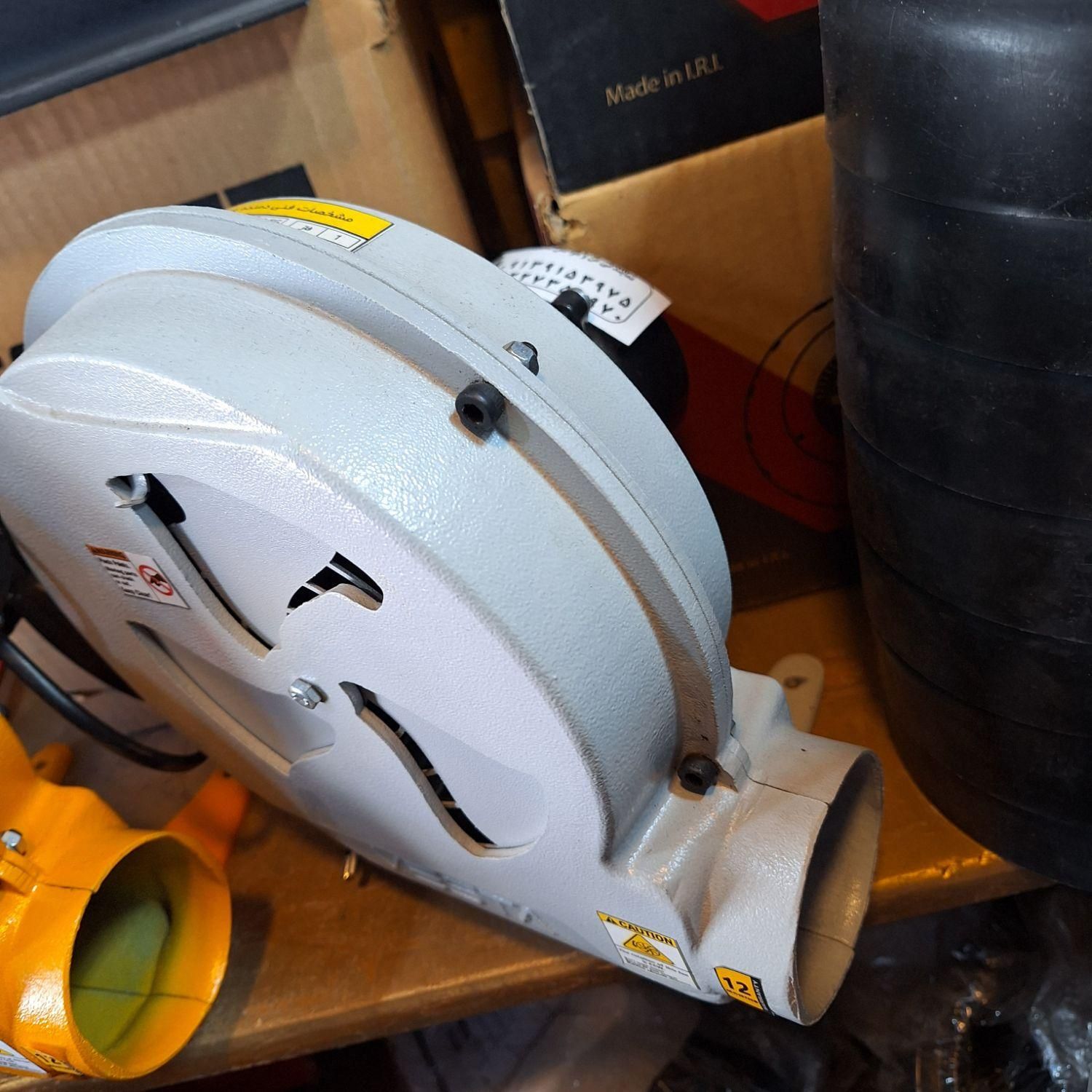 فن و هواکش حلزونی فشار باد|پنکه و تصفیه‌کنندهٔ هوا|اصفهان, شیخ اشراق|دیوار