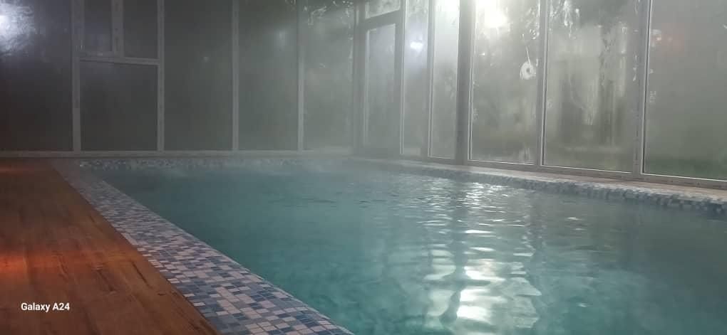 اجازه باغ ویلا استخر سرپوشیده آبگرم|اجارهٔ کوتاه‌مدت ویلا و باغ|ماهدشت, |دیوار