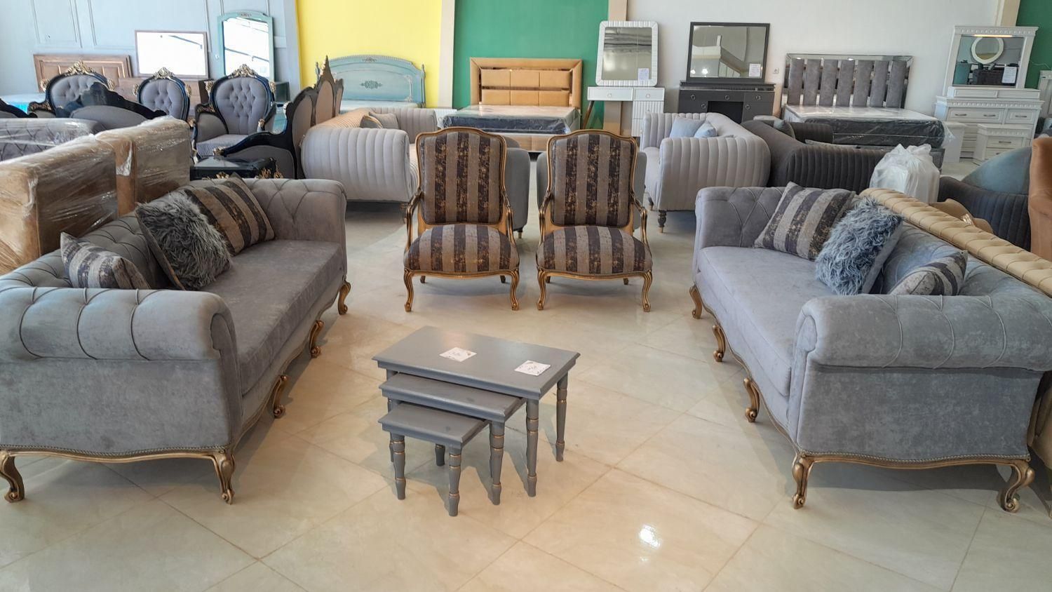 مبل چستر . چوب راش|مبلمان خانگی و میز عسلی|نیشابور, فضل|دیوار