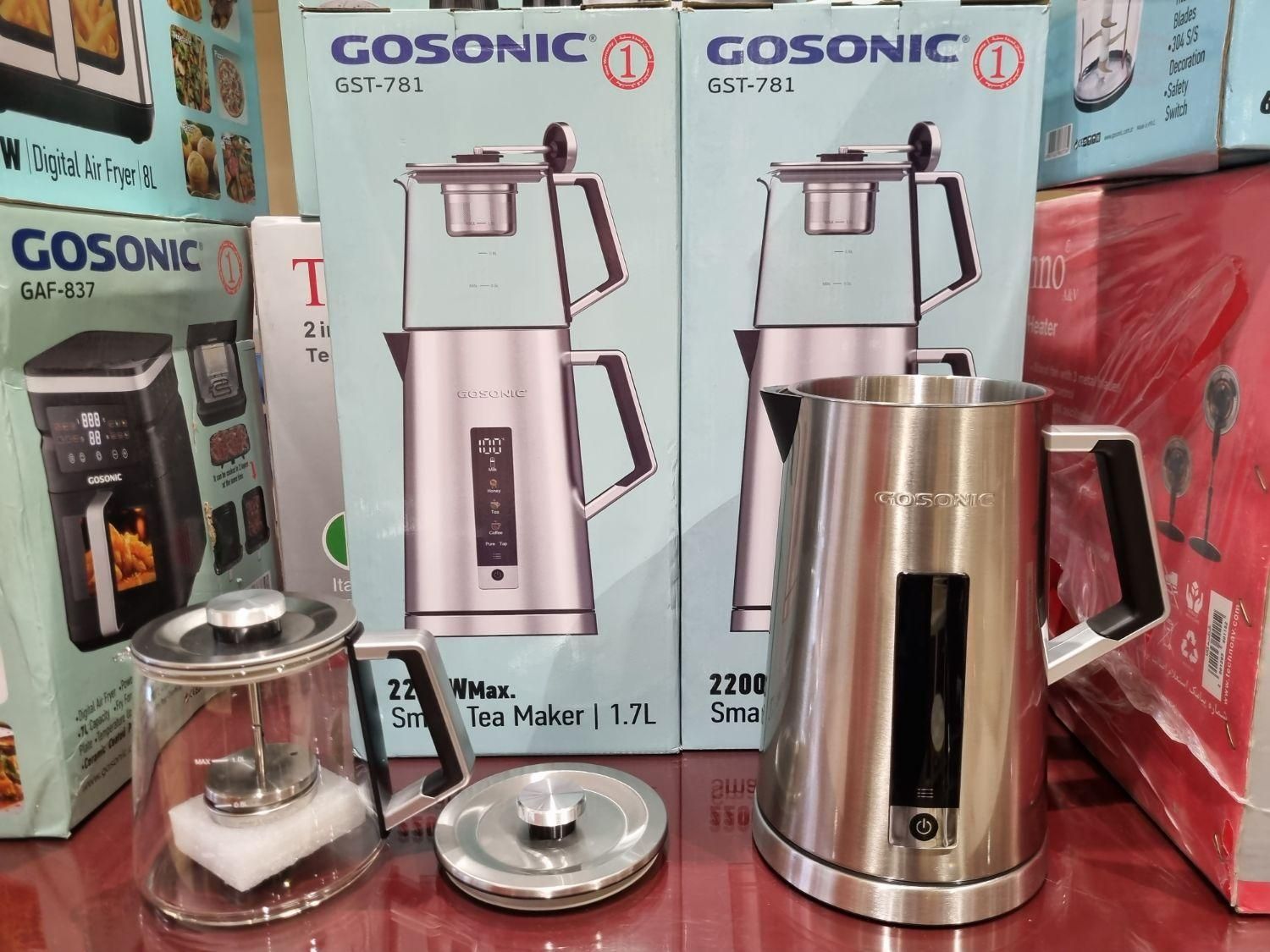 چای سازنمایشگر دارفول اتوماتیک گرم نگهدارنده تا10س|سماور، چای‌ساز، قهوه‌ساز|مشهد, کوشش|دیوار
