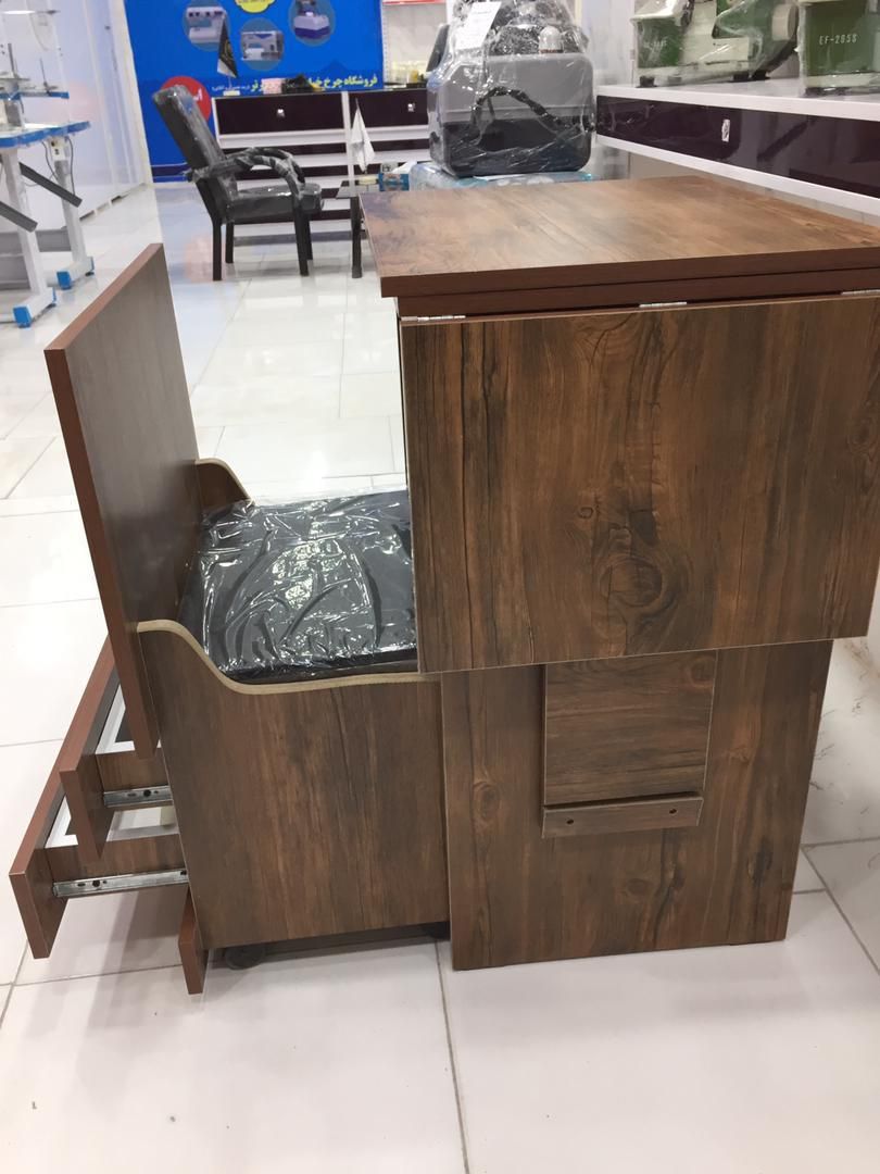 میز چرخ خیاطی سه کاره|چرخ خیاطی و ریسندگی|بندر کنگان, |دیوار