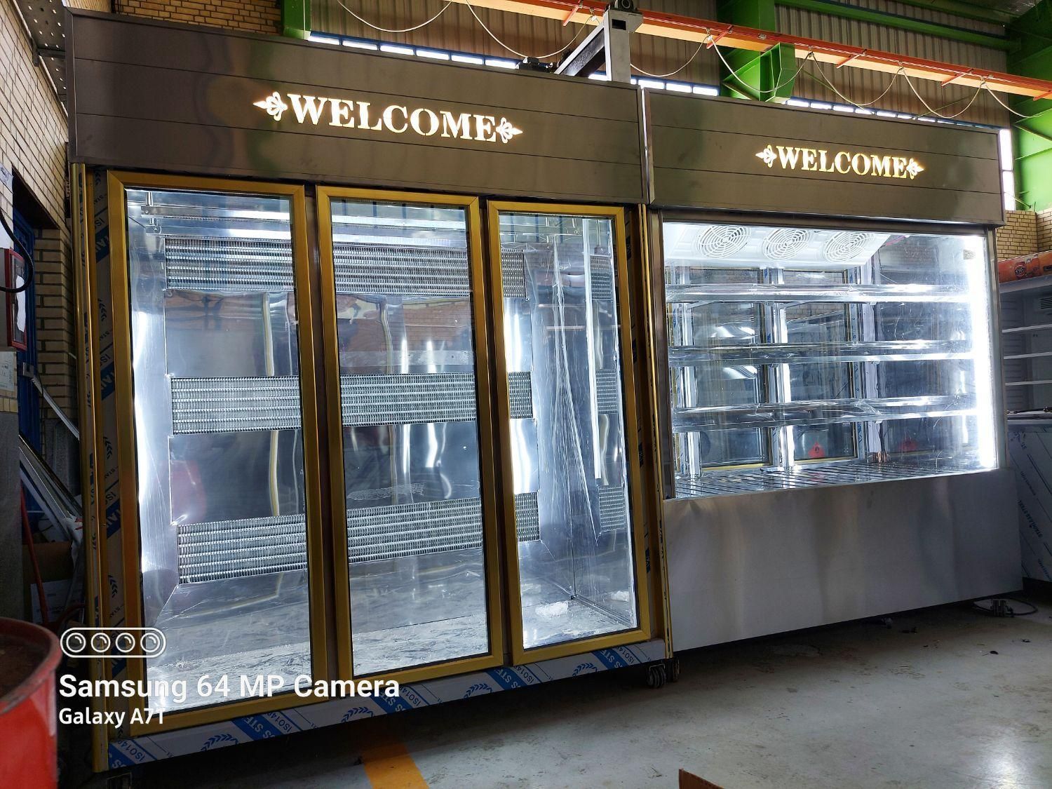 یخچال مرغ و گوشت استیل|فروشگاه و مغازه|شیراز, شهرک گلها|دیوار