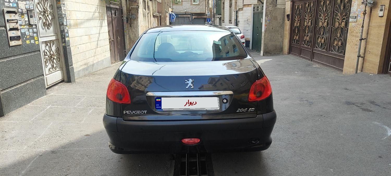 پژو 206 SD V8، مدل ۱۳۹۳|خودرو سواری و وانت|تهران, شهرک شریفی|دیوار