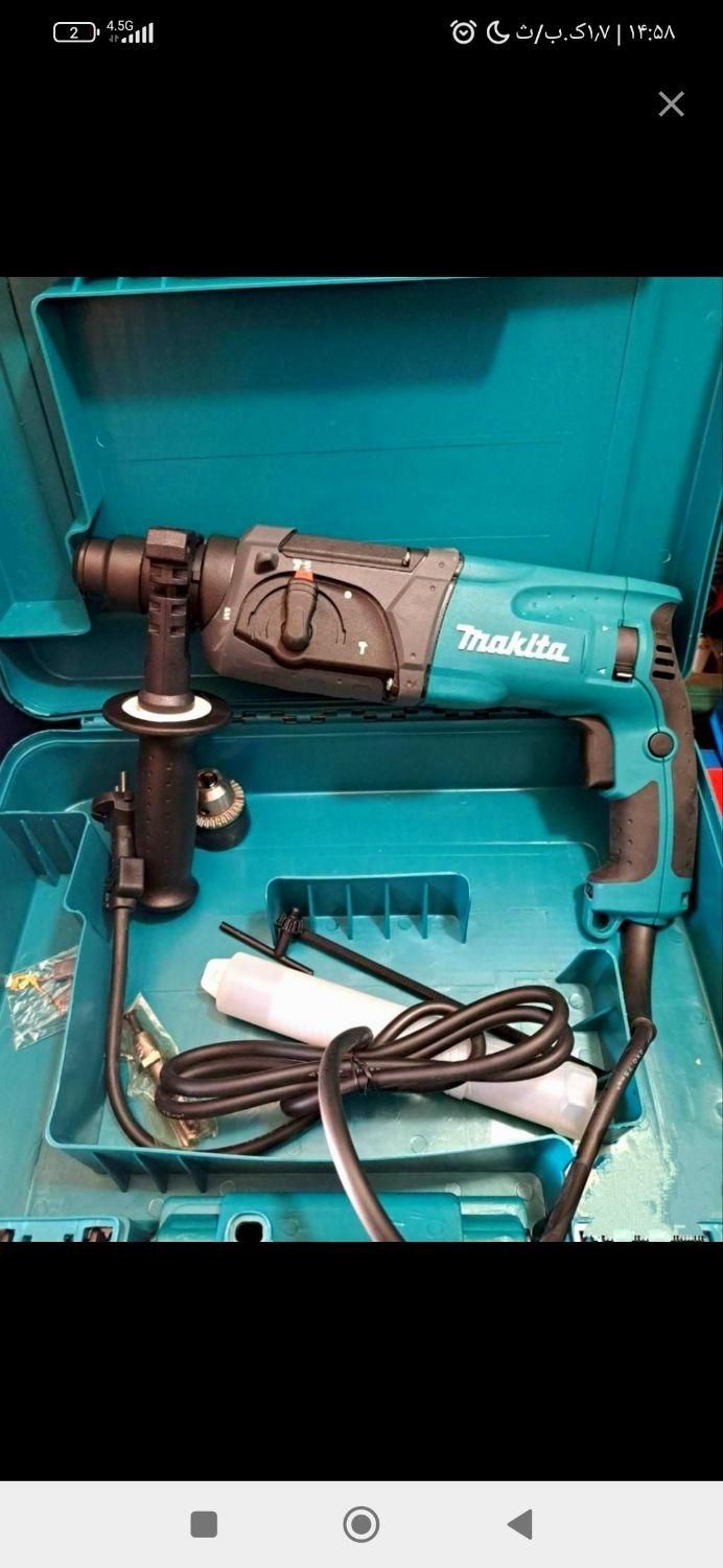 دریل3کاره ماکیتا دریل پیکور بتن کن 3 کیلویی ماکیتا|ماشین‌آلات صنعتی|شیراز, نصر|دیوار