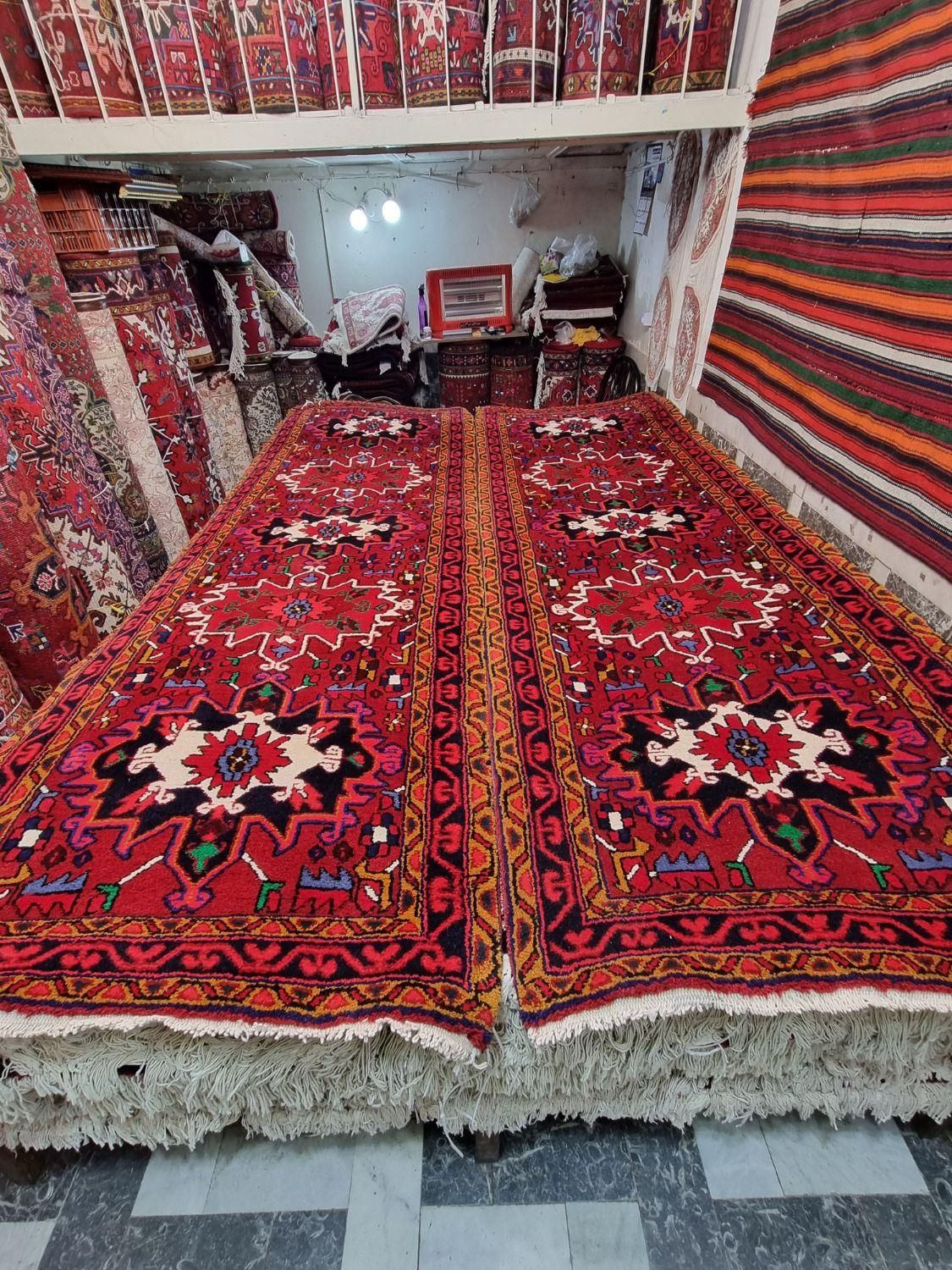 کناره  ریز نقش دستباف|فرش|مراغه, |دیوار