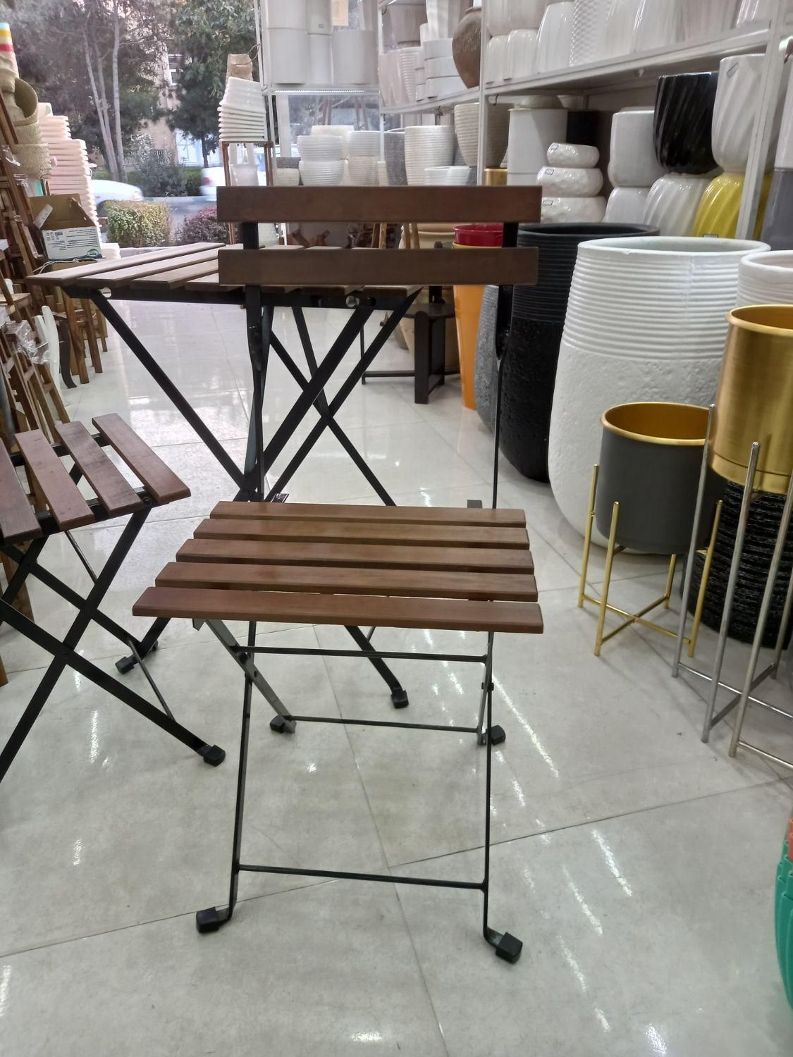 میز و صندلی تاشو تراسی|میز و صندلی غذاخوری|اصفهان, قائمیه|دیوار