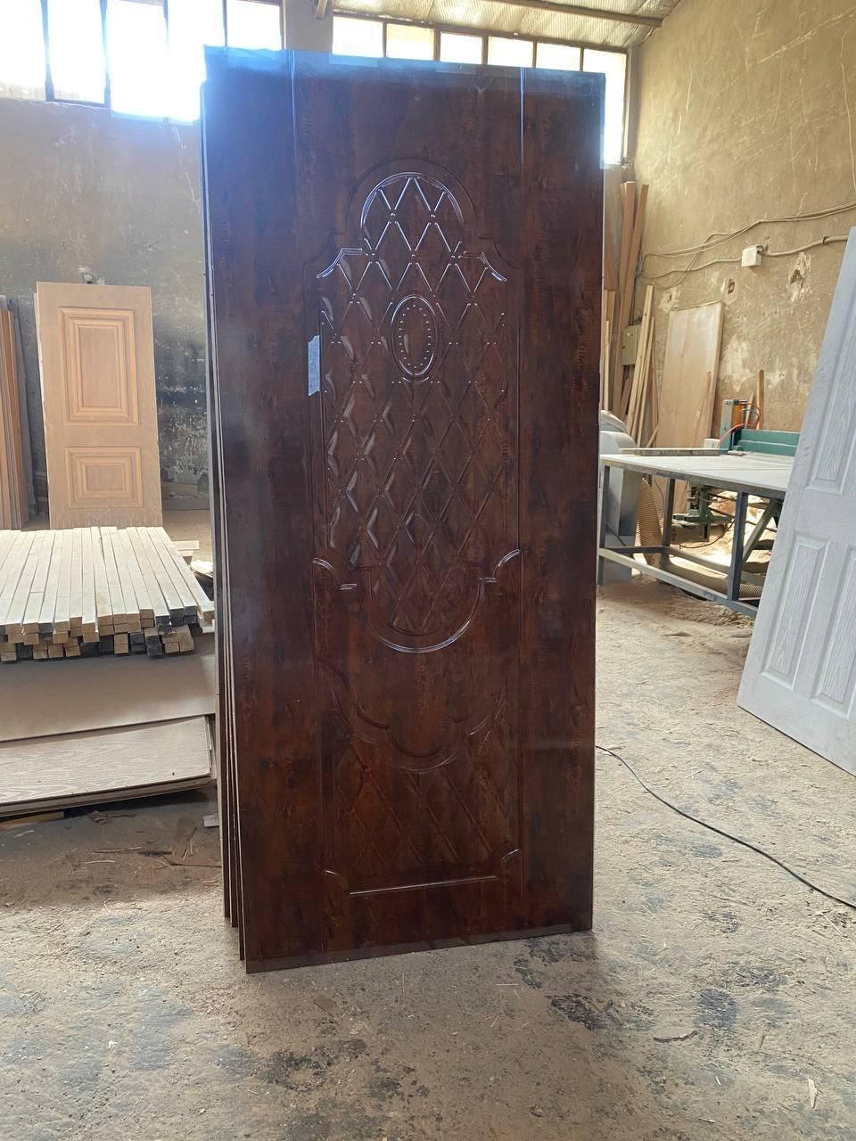 درب ضد سرقت ورق فولاد مبارکه لنگه ضد دیلم مدل لوکس|مصالح و تجهیزات ساختمان|شهریار, |دیوار