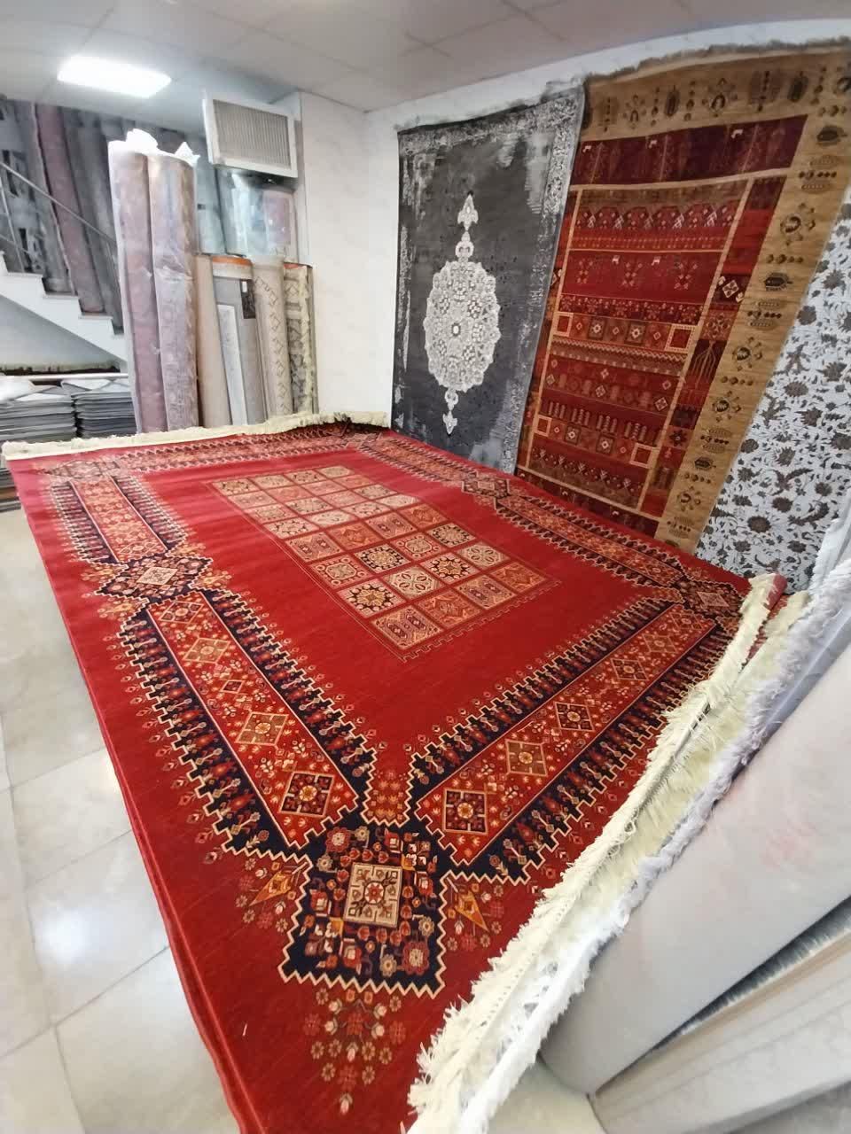 فرش بلوچی ۹ متری مدل قاجاری ۷۰۰ شانه روناسی|فرش|مشهد, امیر|دیوار