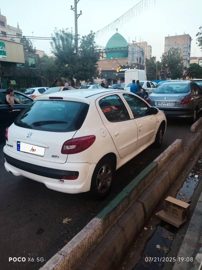 پژو 207i اتوماتیک، مدل ۱۳۹۶|خودرو سواری و وانت|تهران, جنت‌آباد جنوبی|دیوار