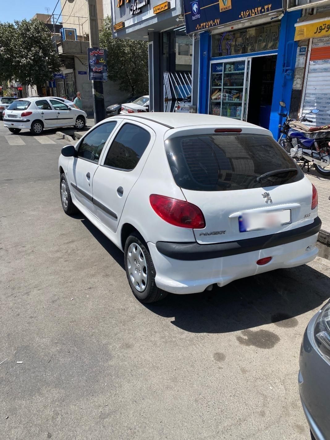 206تیپ ۲مدل۸۸|خودرو سواری و وانت|تهران, تهران‌سر|دیوار