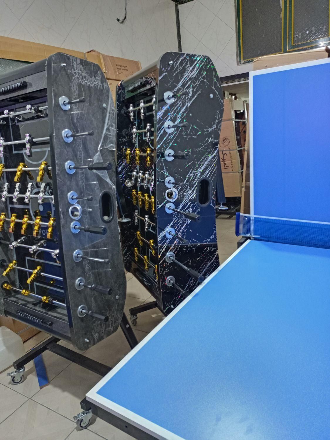 فوتبالدستی میز فوتبال دستی + پینگ پنگ|ورزش‌های توپی|تهران, منیریه|دیوار