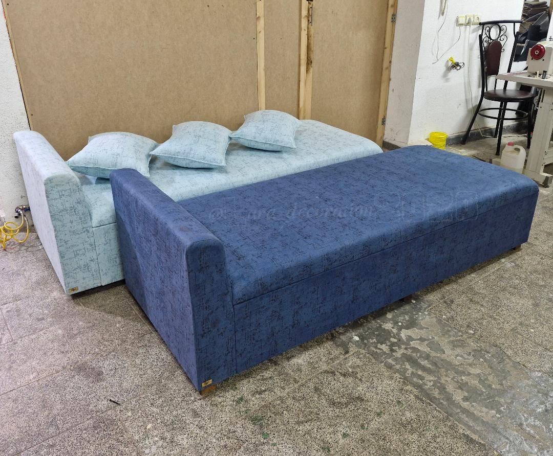 پاف باکسدار سه منظوره ، تخت باکس دار|صندلی و نیمکت|تبریز, |دیوار