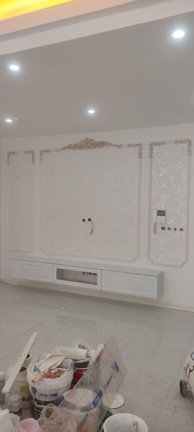 کابینت کمد دیواری تی وی وال  کابینت سازی  اسلامشهر|خدمات پیشه و مهارت|اسلام‌شهر, |دیوار