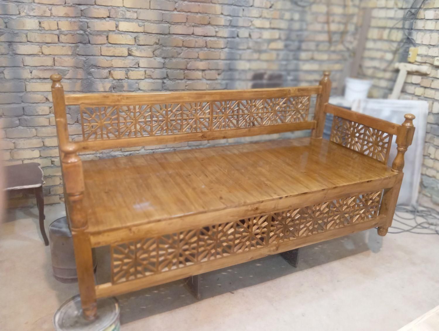 تخت سنتی 2205|مبلمان خانگی و میز عسلی|قم, قلعه صدری|دیوار