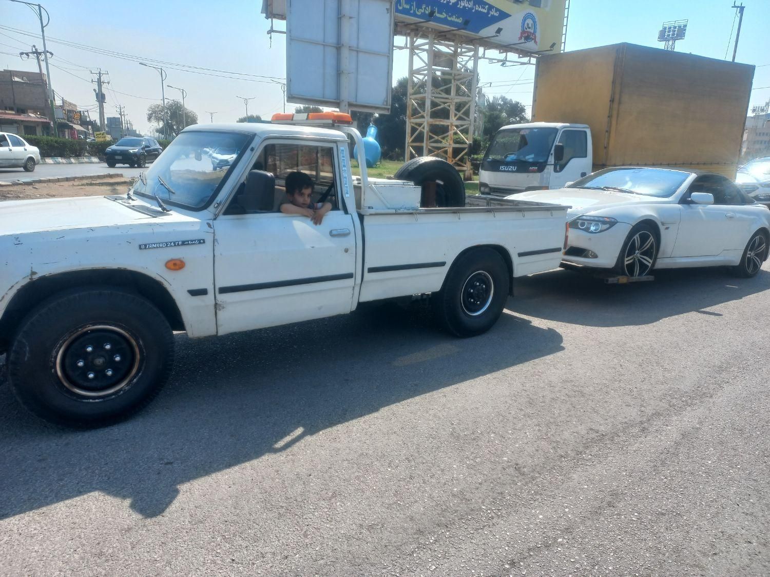 یدک کش یدکش چرخ گیر جرثقیل خودروبر کیان اباد۲۴ ساع|خدمات حمل و نقل|اهواز, کیانپارس |دیوار