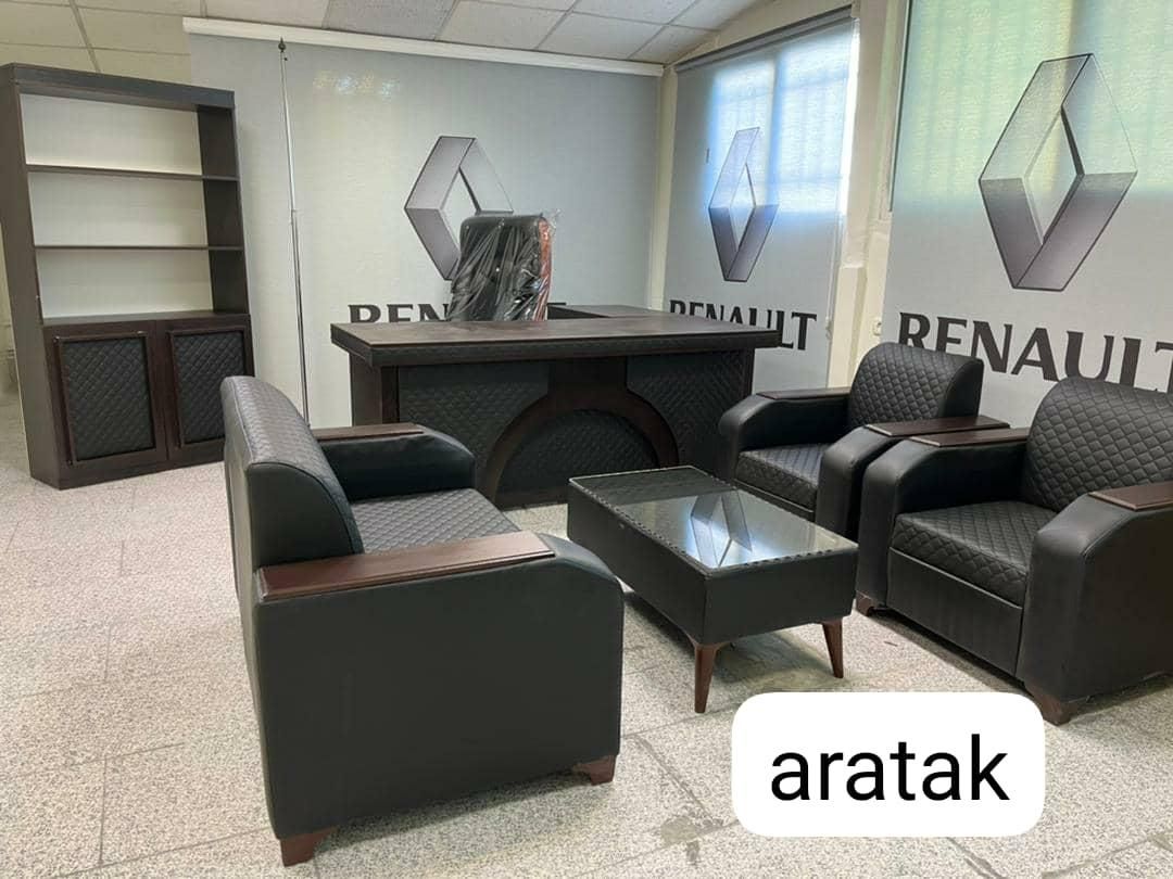 مبلمان اداری میز صندلی مدیریت نیم ست دفتر ی|مبلمان اداری|تهران, یافت آباد جنوبی|دیوار