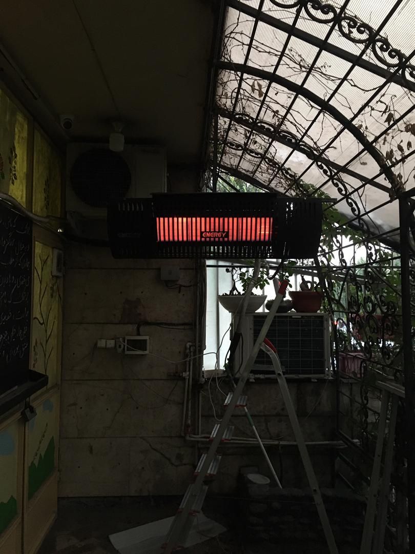 هیتر بخاری گازی تراسی 90سانت انرژی|بخاری، هیتر، شومینه|تهران, بازار|دیوار