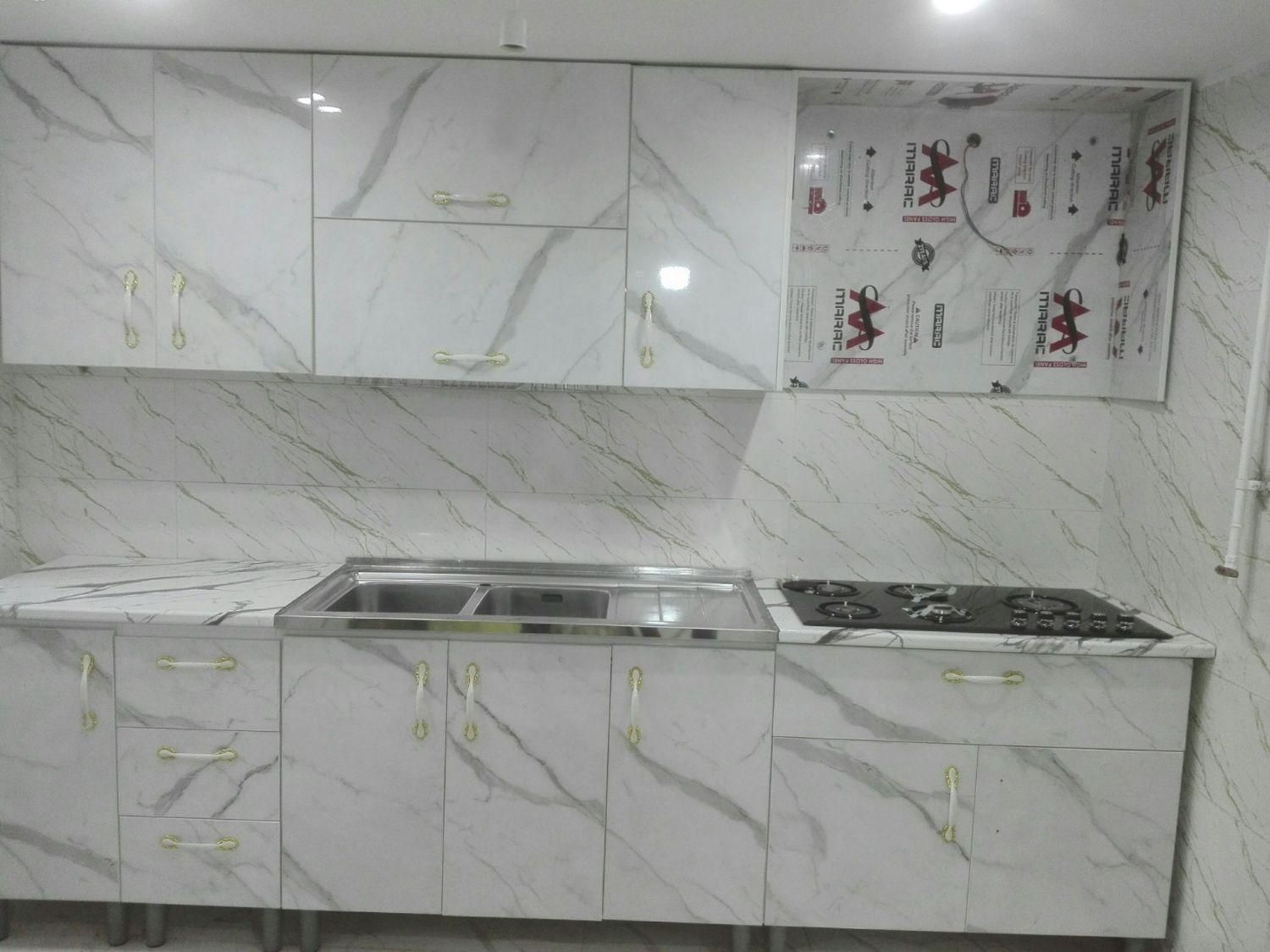 کابینت با دستگیره کروم کد (۷۷۷۴۲)|مصالح و تجهیزات ساختمان|بندر گز, |دیوار