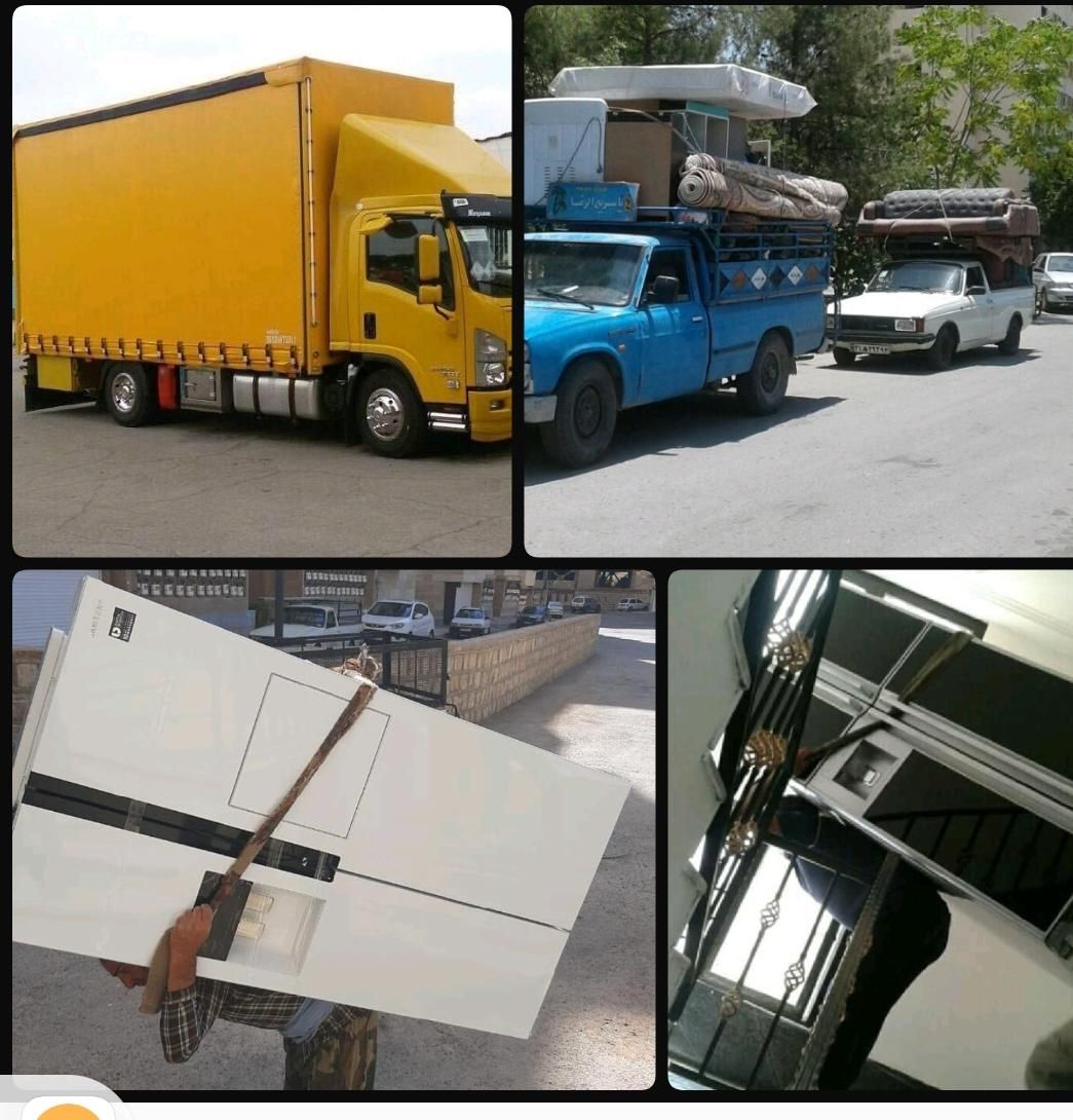 باربری وانت تلفنی نیسان خاور کارگر اسباب کشی|خدمات حمل و نقل|شیراز, سفیرشمالی|دیوار
