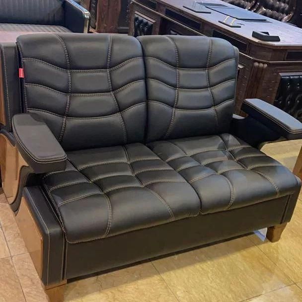 نیمست اداری مبل مدل ۹۶۰ چرم بقل چوب|مبلمان اداری|اصفهان, هفتون|دیوار