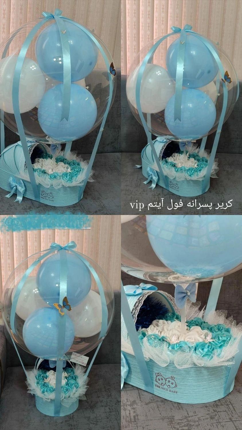 کریر نوزاد گل روبانی/باکس گل نوزادی/گهواره کودک|گل مصنوعی|شیراز, عادل آباد|دیوار