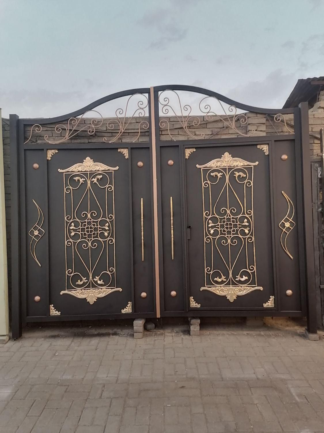 درب باغی مشبک حیاطی ضربدری *باغ*حیاط گل دار|مصالح و تجهیزات ساختمان|مشهد, رسالت|دیوار