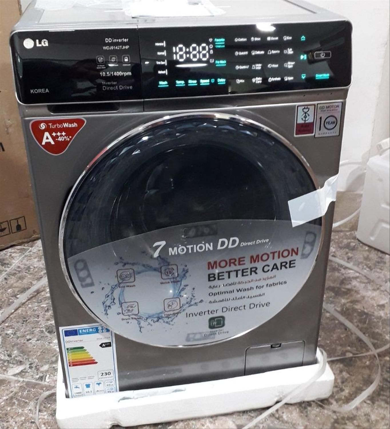 ماشین لباسشوی 10.5k کیلویی مدل WDJ9142TJHP|ماشین لباسشویی و خشک‌کن لباس|اردبیل, |دیوار