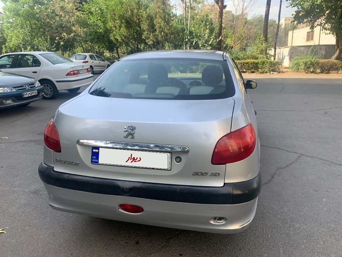 پژو 206 SD V8، مدل ۱۳۸۵|خودرو سواری و وانت|تهران, شهرک آپادانا|دیوار