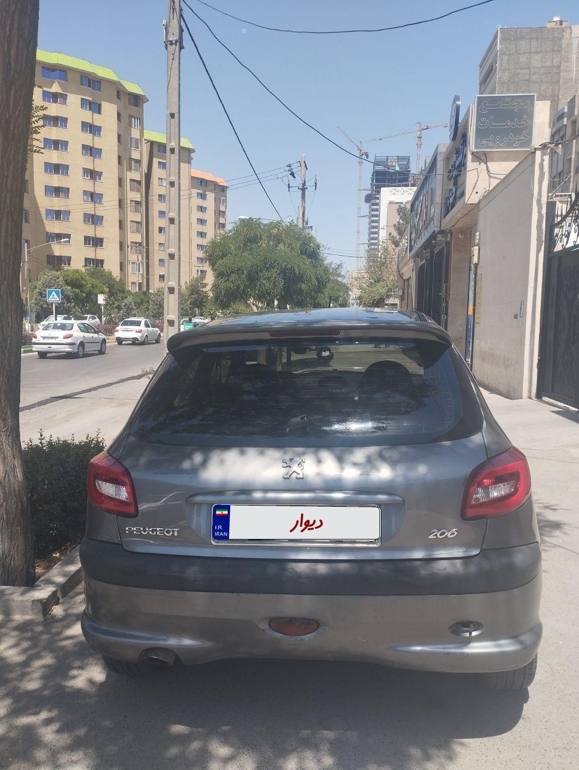 پژو 206 تیپ ۲، مدل ۱۳۸۶|خودرو سواری و وانت|مشهد, هنرستان|دیوار