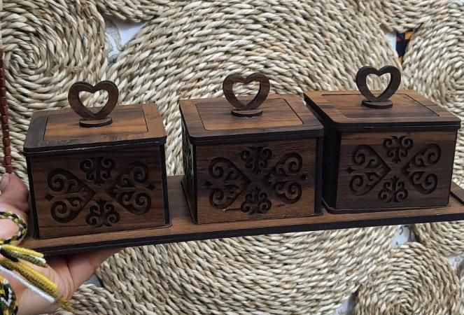 بانکه چوبی شکلات|صنایع دستی و سایر لوازم تزئینی|رشت, گلباغ نماز|دیوار