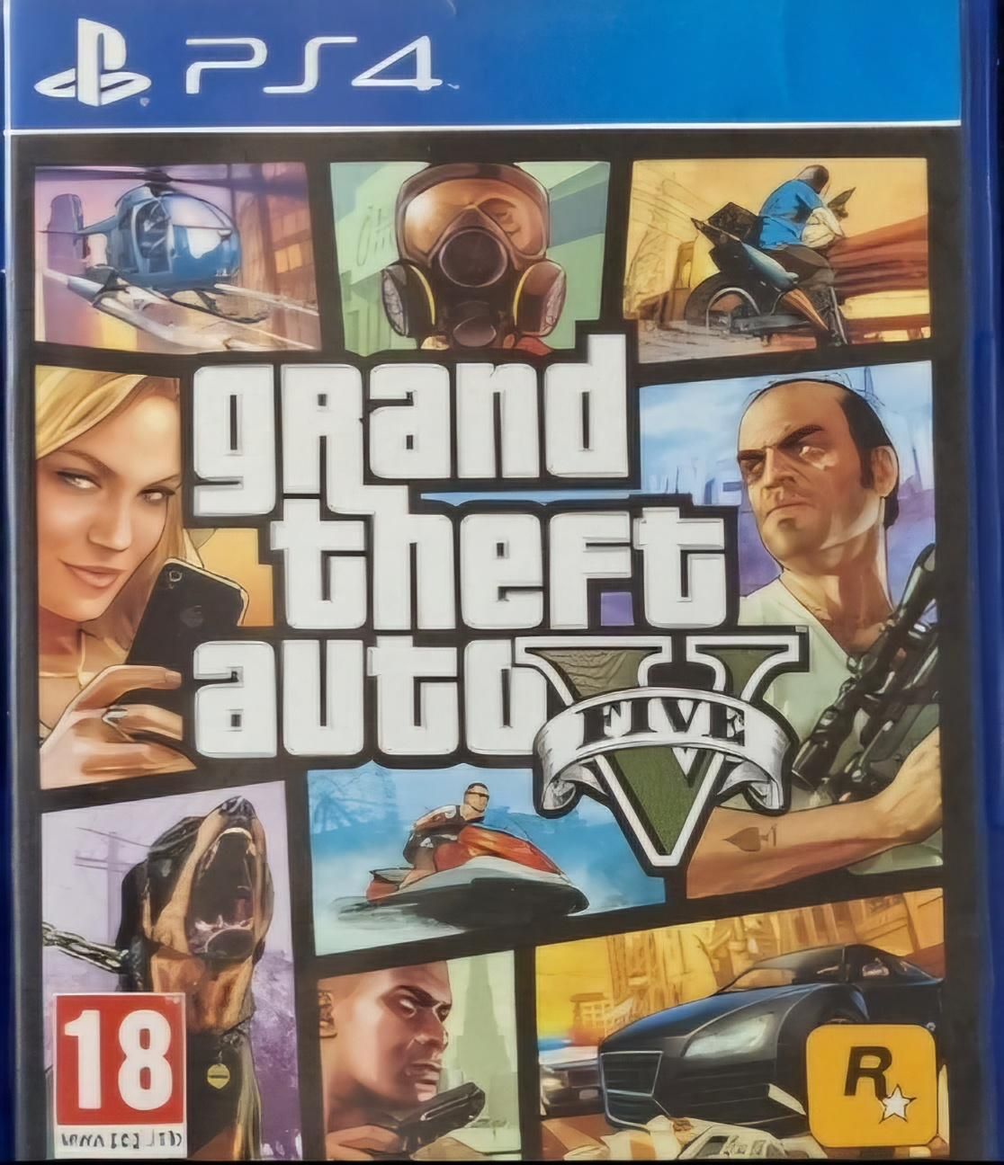 GTA V نسخه PS4 (قیمت توافقی)|کنسول، بازی ویدئویی و آنلاین|تهران, منیریه|دیوار
