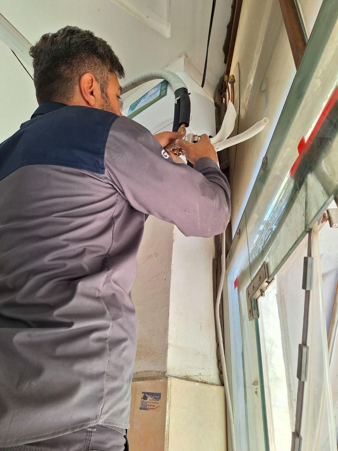نصب نصاب کولرگازی تعمیرات شارژگاز وسرویس کولرگازی|خدمات پیشه و مهارت|تهران, تهران‌سر|دیوار