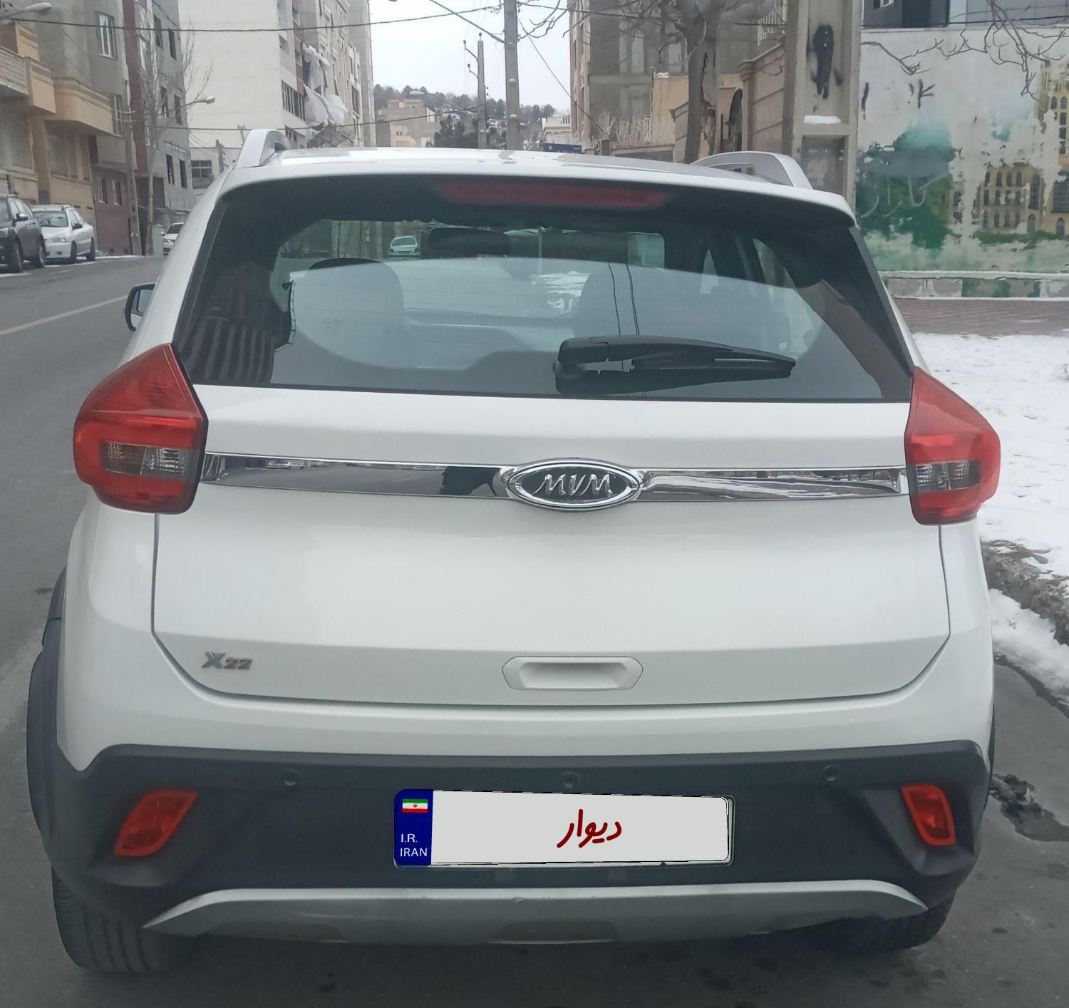 ام‌وی‌ام X22 دنده‌ای ساده، مدل ۱۳۹۶|خودرو سواری و وانت|تبریز, |دیوار