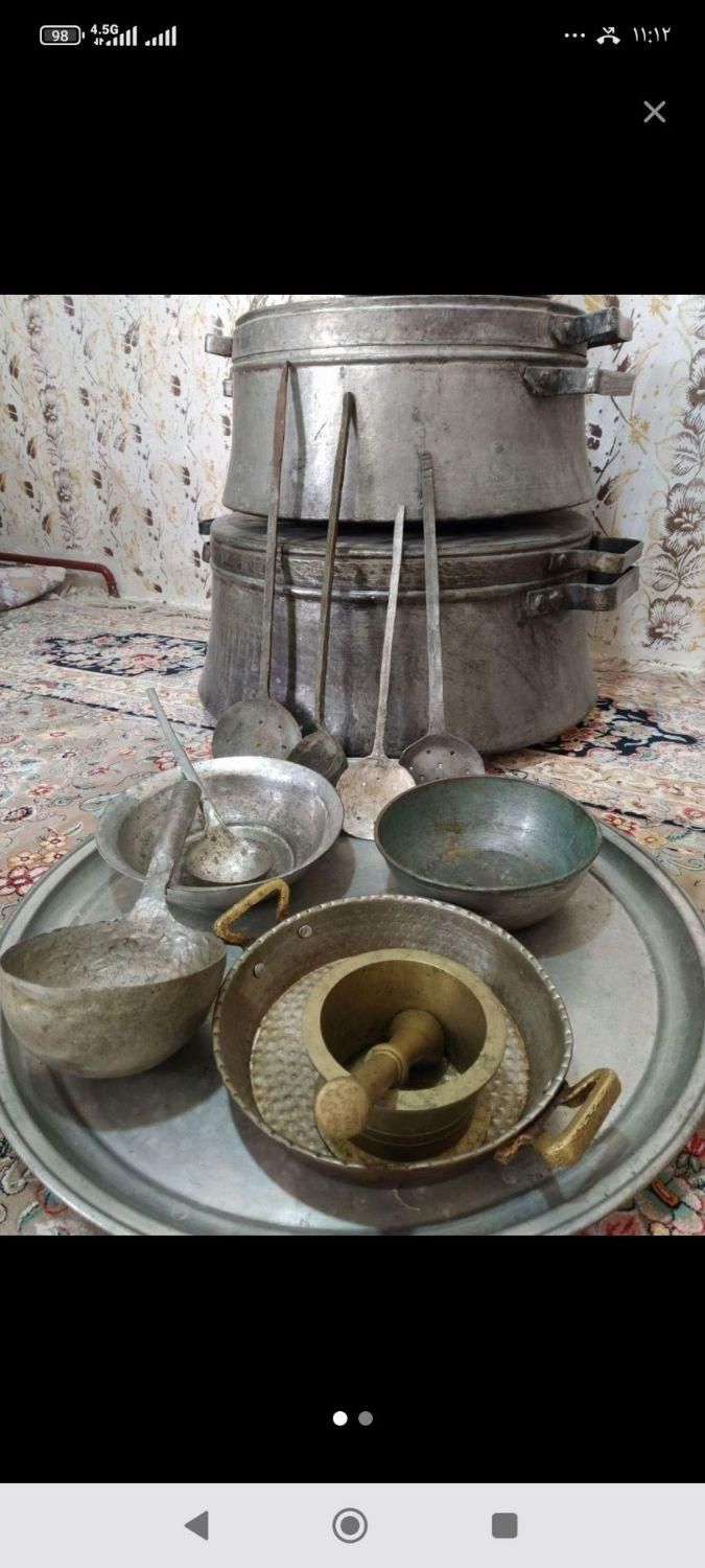 فروش و خرید ظروف دیگ مسی پاتیل قابلمه در سراسرمشهد|ظروف پخت‌وپز|مشهد, احمدآباد|دیوار
