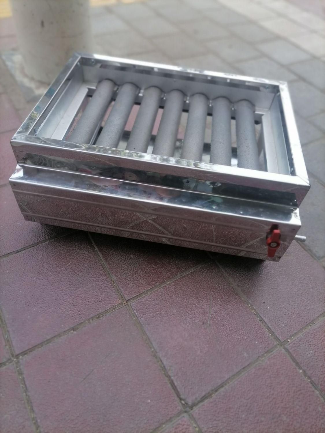 کبابپز گازی استیل کباب پز 40 و 50 سانت چدنی|اجاق گاز و لوازم برقی پخت‌وپز|مشهد, شهید هاشمی نژاد|دیوار