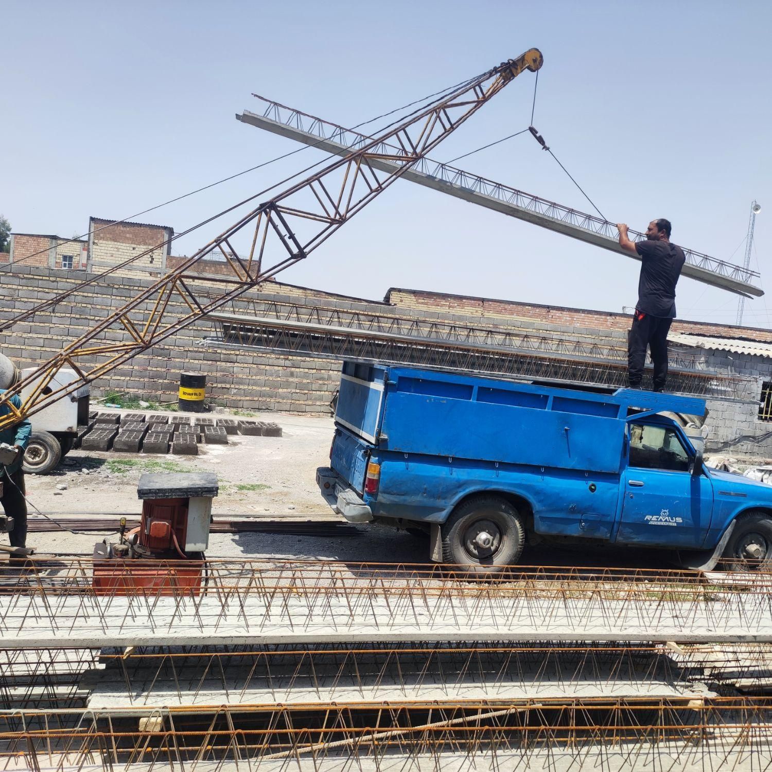 تیرچه اماده یونولیت بابک|مصالح و تجهیزات ساختمان|گرگان, |دیوار