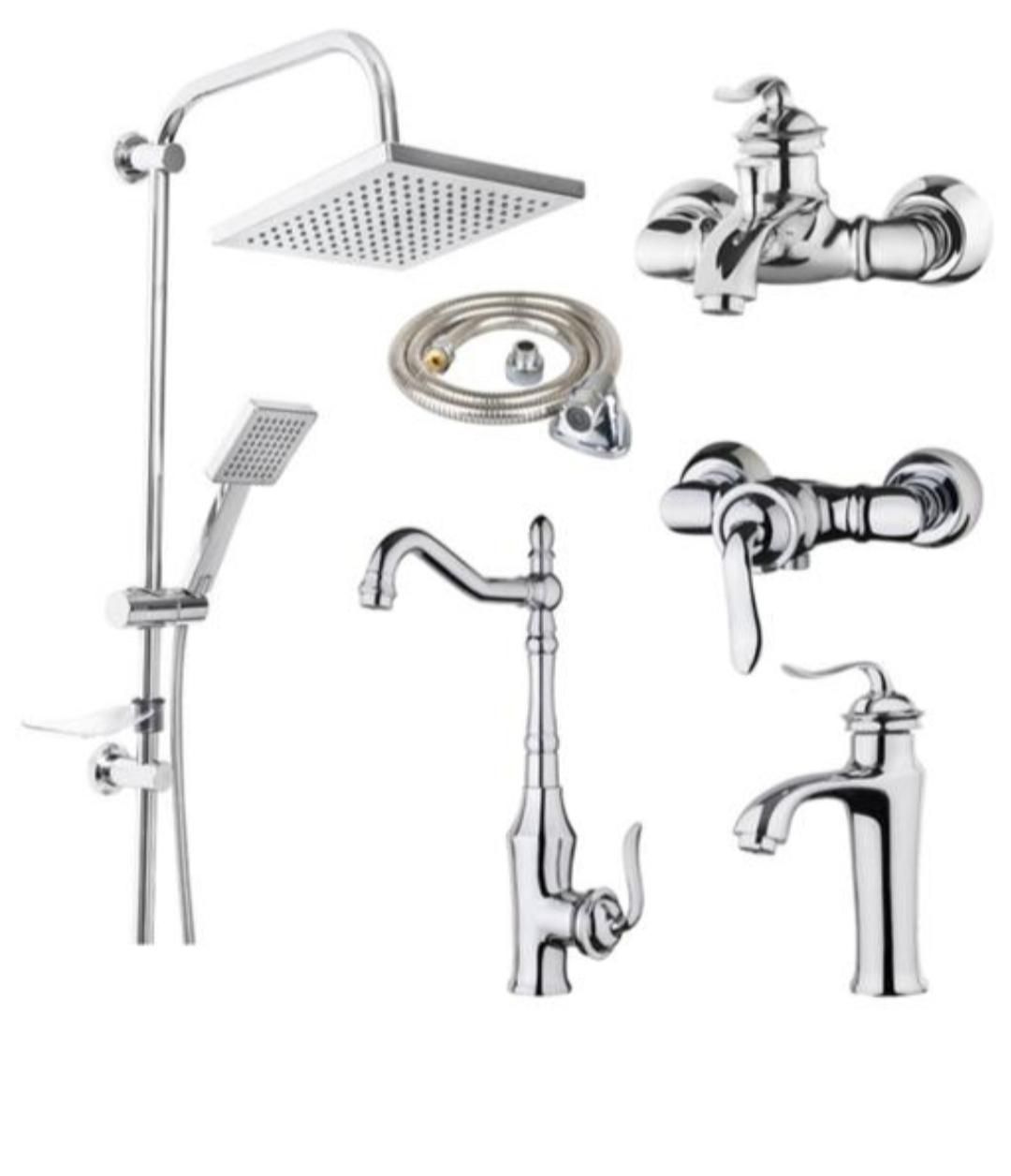 شیرآلات /اهرمی / پک 6تایی/سنگین|مصالح و تجهیزات ساختمان|تبریز, |دیوار