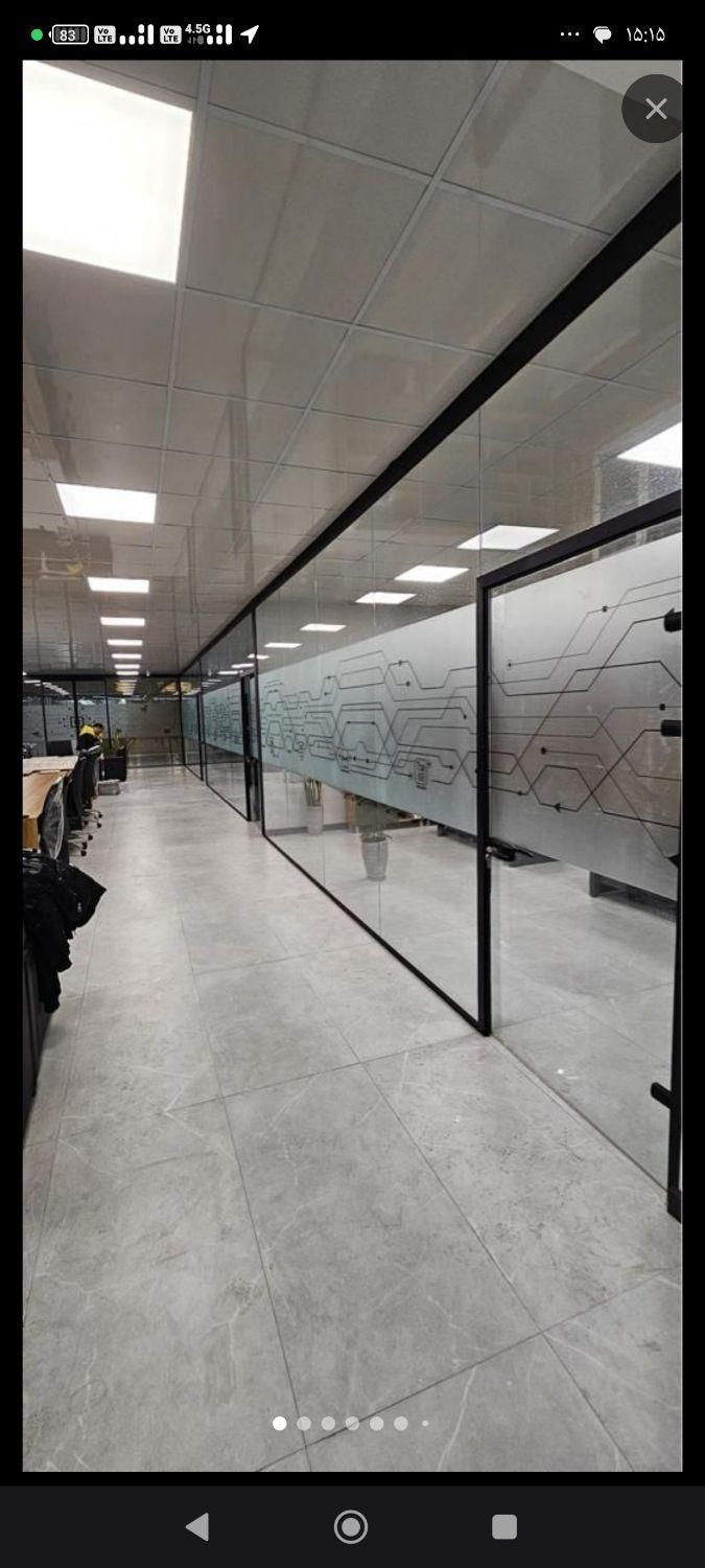 مات کن شیشه مینرال ساختمانی استیکر راه راه شو|مصالح و تجهیزات ساختمان|تهران, پردیسان|دیوار