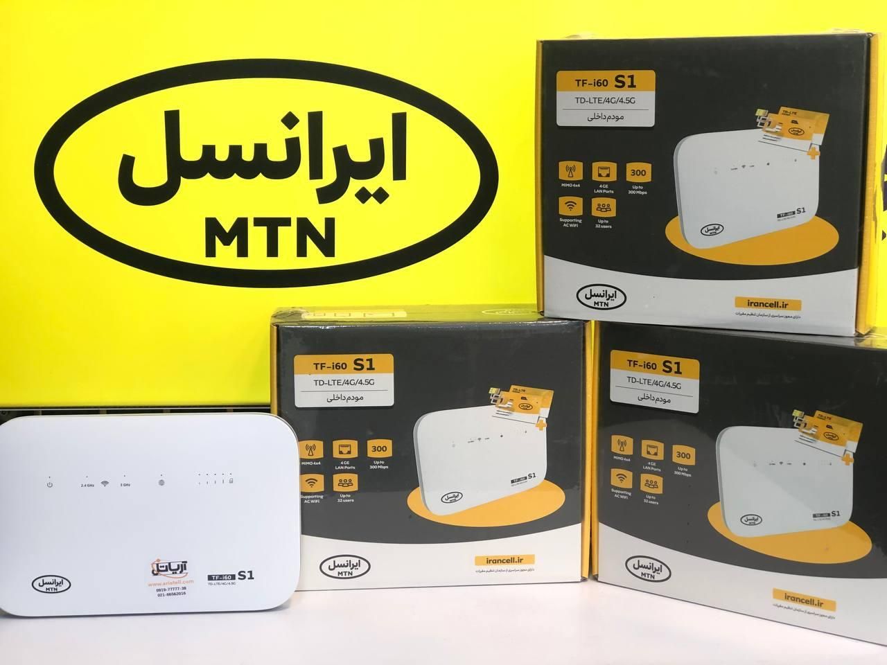 مودم ایرانسل 4G/TD-LTE مدل TF i60 S1|مودم و تجهیزات شبکه|تهران, میدان انقلاب|دیوار