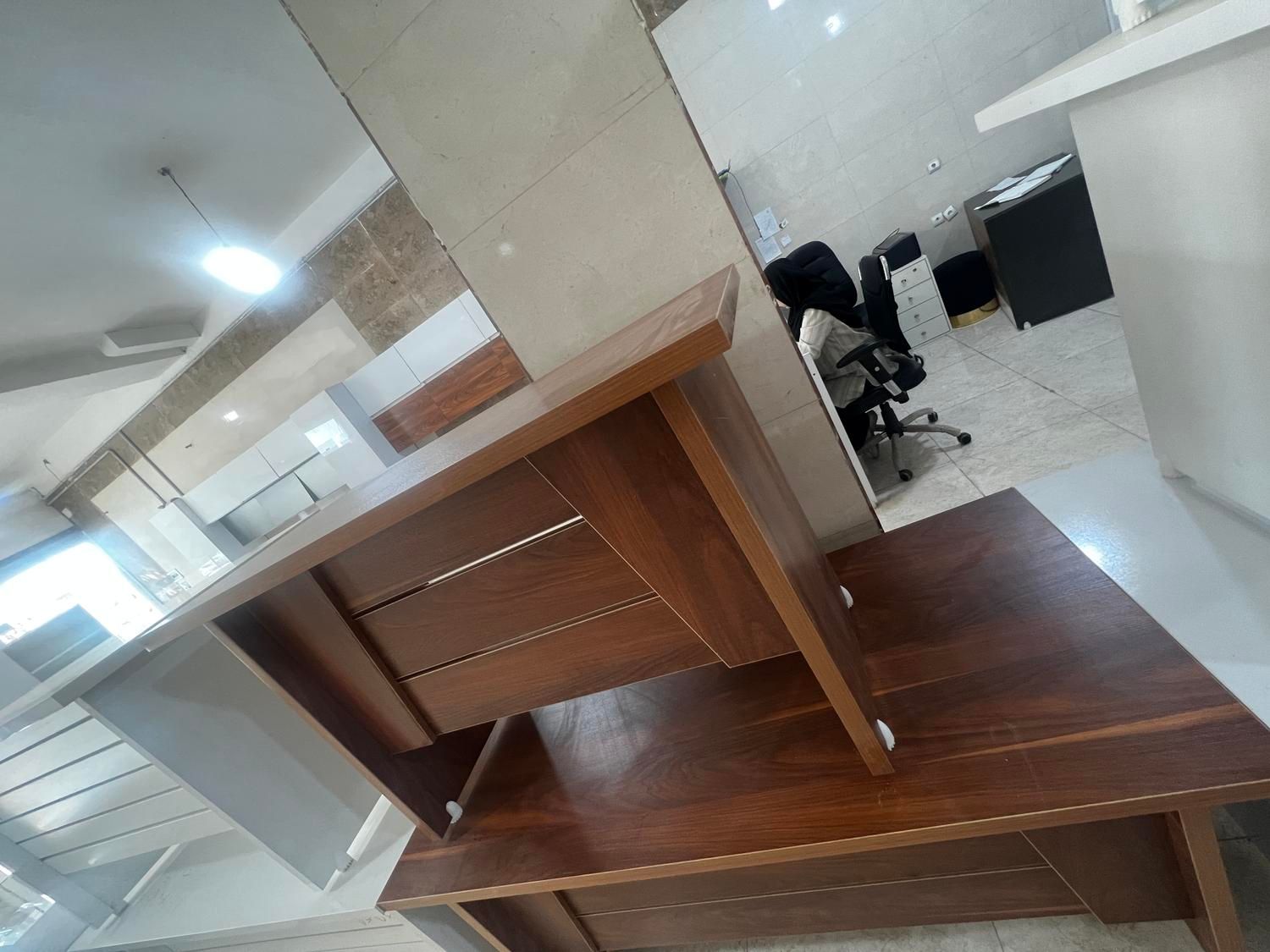 میز تحریر ،میز ،میز اداری کد ۱۴۳۳|میز تحریر و کامپیوتر|تهران, سازمان برنامه شمالی|دیوار