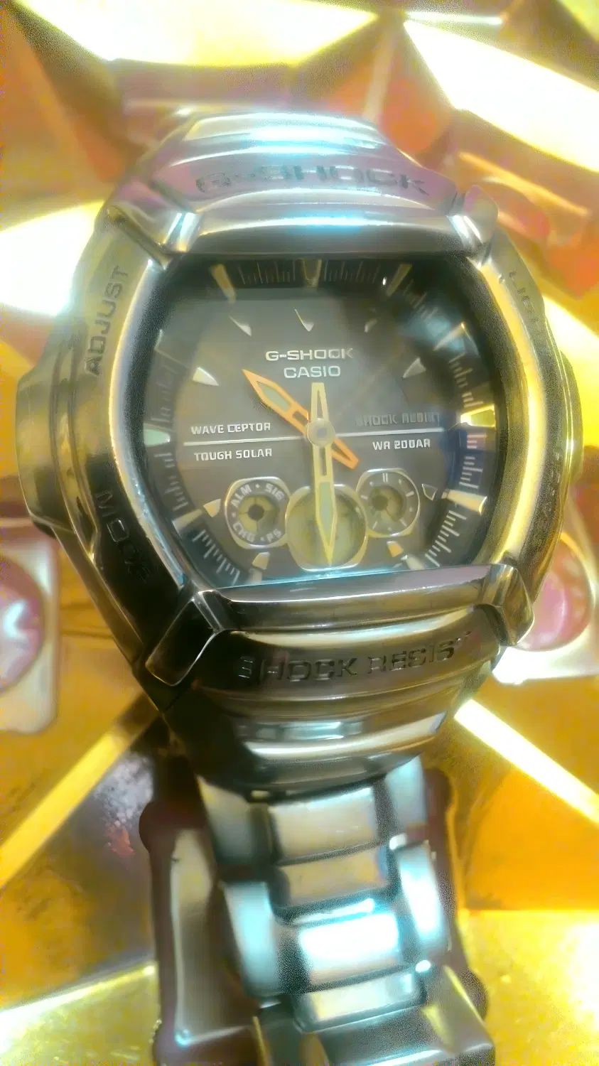 ساعت کاسیو CASIO جیشاک دوزمانه استیل ژاپن|ساعت|تهران, صادقیه|دیوار