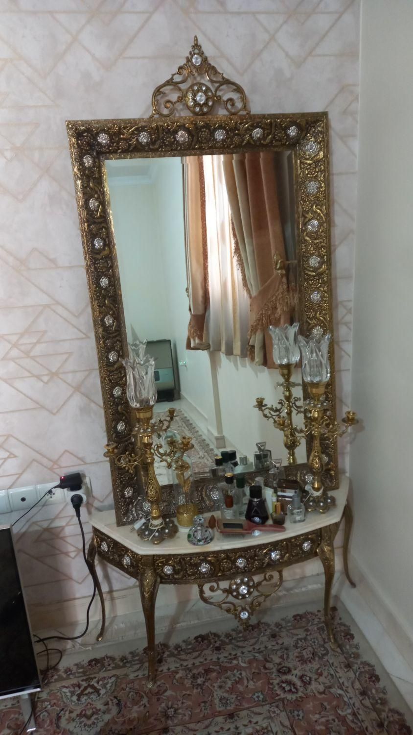 آینه و شمعدان برنز|آینه|تهران, جوادیه|دیوار