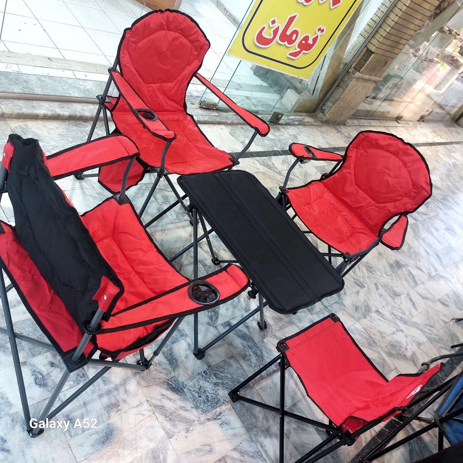 صندلی میزتاشوVIPکاملاحرفه ای تاشوکاوردار طبیعتگردی|کوهنوردی و کمپینگ|مشهد, خین عرب|دیوار