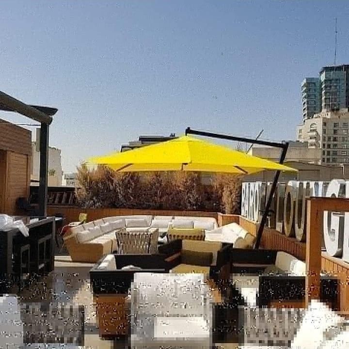 میز صندلی باغی چتر پایه کنار قطر 3 و 4|صندلی و نیمکت|قدس, |دیوار
